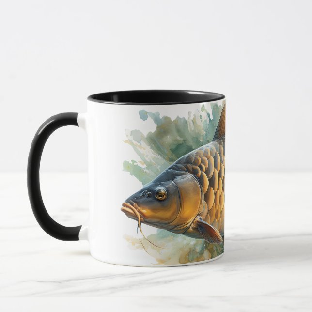 Caneca Watercolor Series: Carp (Esquerda)
