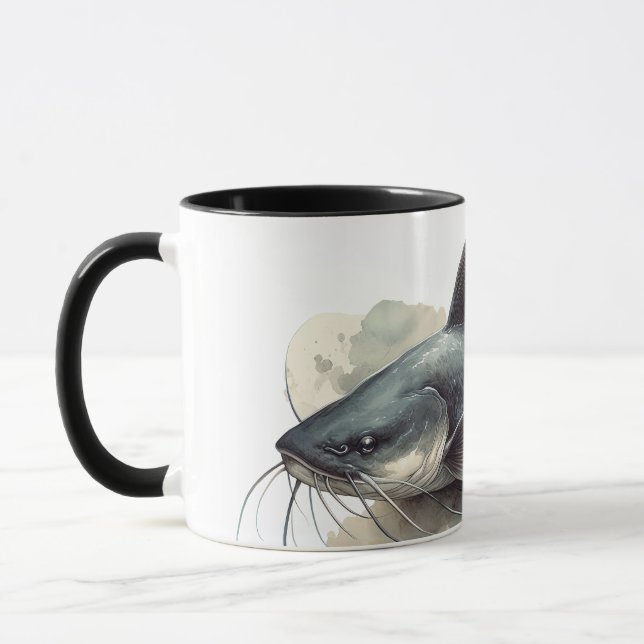 Caneca Watercolor Series: Catfish (Esquerda)