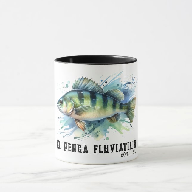 Caneca Watercolor Series: Perch (Centro)