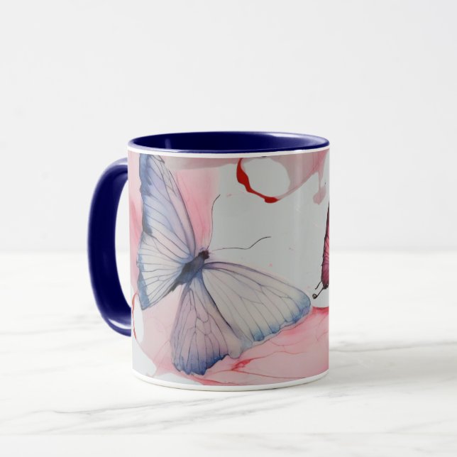 Caneca Waterfly 4 (Frente Esquerda)
