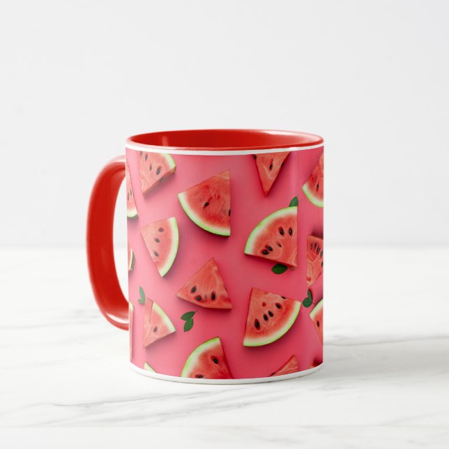 Caneca Watermelon Coffee Mug Vibrant Design (Frente Esquerda)