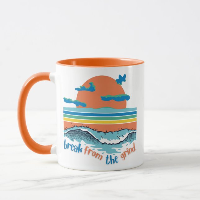 Caneca Wave Break BFTG Coffee (Esquerda)