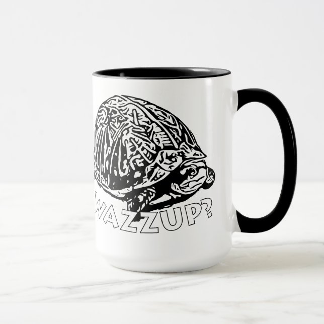 Caneca Wazzup - 15 oz Ringer Mug (Direita)