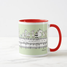 Caneca WEE FISH EWE A MARE EGRETS MOOSE de Sandra Boynton