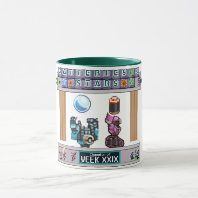 Caneca Weekly Trophy Synthesis Batteries&Stars Mug (Centro)