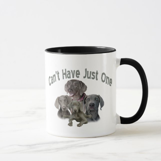 Caneca Weimaraner não pode ter apenas um (Direita)