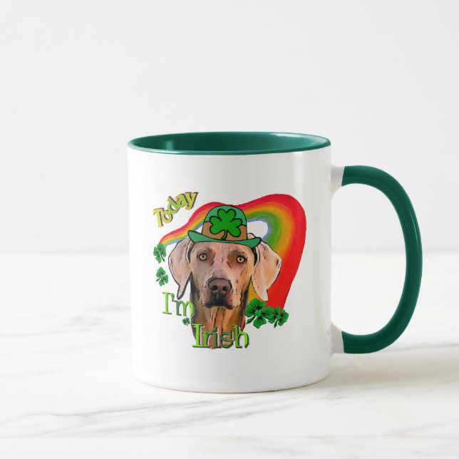 Caneca Weimaraner Saint Patricks (Direita)