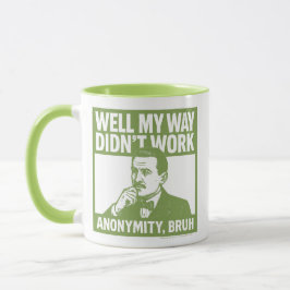 Caneca Well My Way Didn't Work - Male - English - Mug