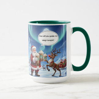 Caneca Well Rudolph? Christmas Mug AI Used