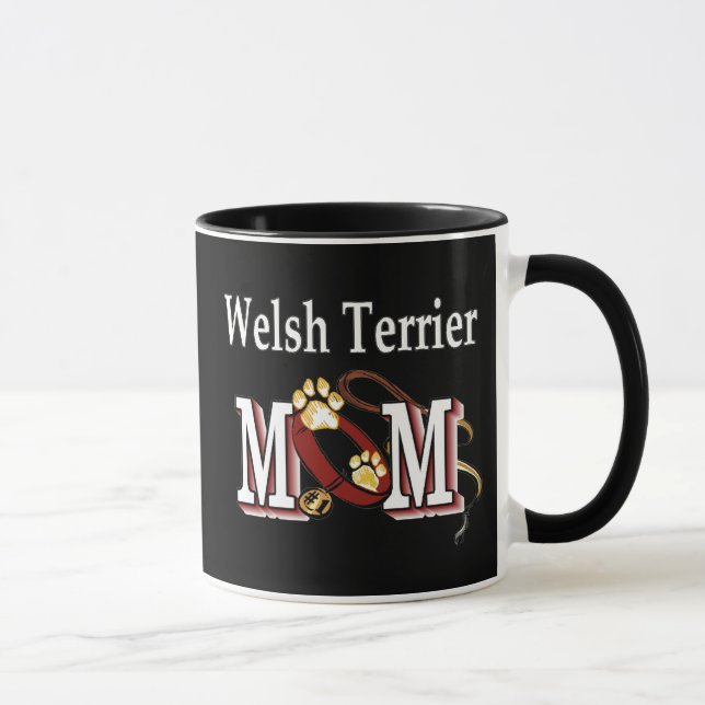 Caneca Welsh Terrier Mãe Mug (Direita)