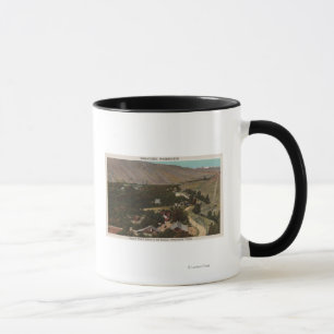 Caneca Wenatchee, o olho de WABird do rancho no vale