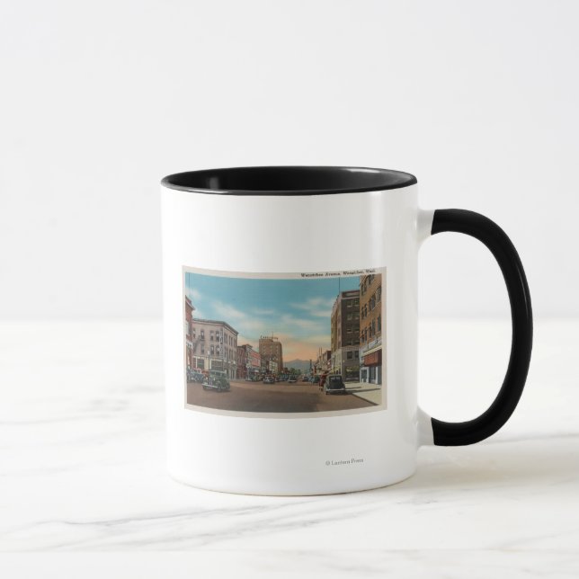 Caneca Wenatchee, WAView de Wenatchee Ave. (Direita)