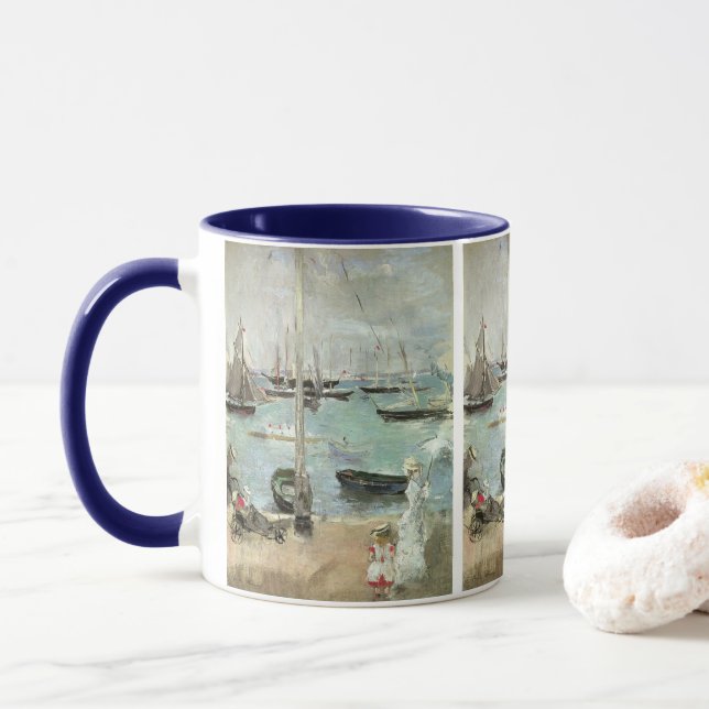 Caneca West Cowes, Ilha de Wight por Berthe Morisot (Com Donut)