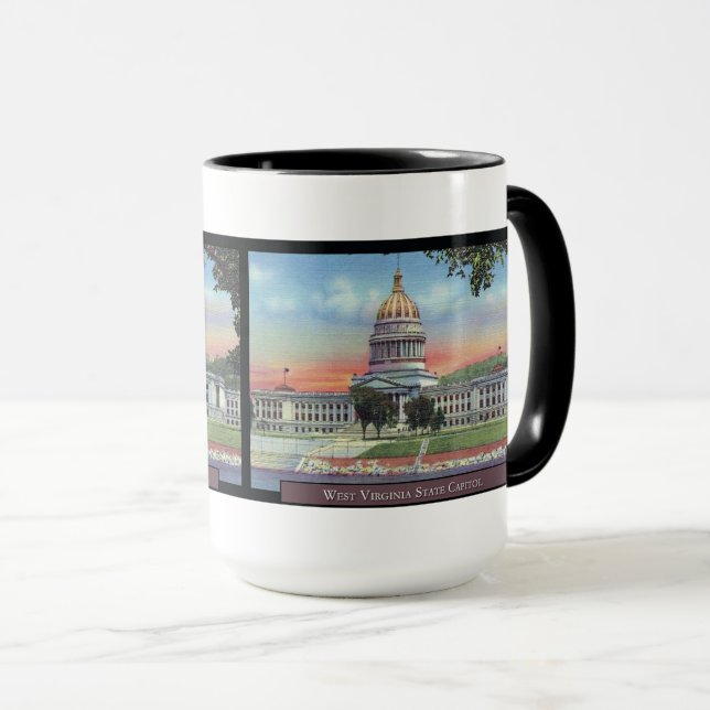 Caneca West Virginia State Capitol Mug (Frente Esquerda)