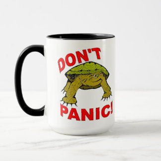 Caneca Western Pond Turtle - Não entrem em pânico