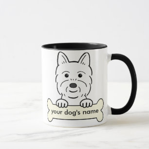 Caneca Westie personalizado