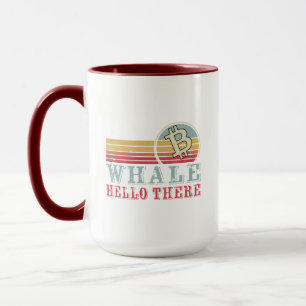 Caneca Whale Hello Ali Cripto Retirement Funny