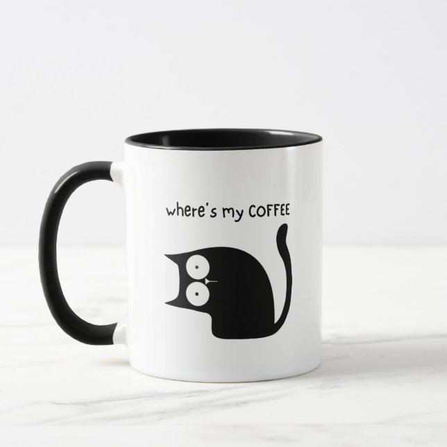 Caneca Where's my coffee (Esquerda)