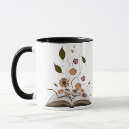 Caneca Whimsical Bookish Combo Mug – Aesthetic Kitten