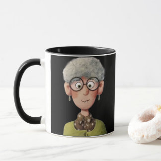 Caneca Whimsical Grandma – Kind Ones Vintage Elegance Mug