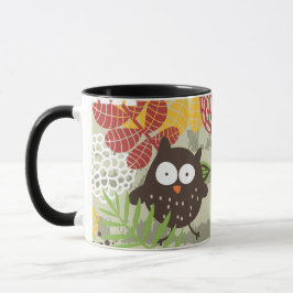 Caneca Whimsical owl Mug