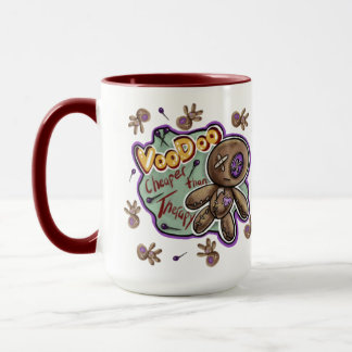 Caneca Whimsical Voodoo Doll Mug