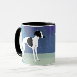 Caneca Whippet de Inverno 