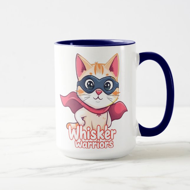 Caneca Whisker Warriors Emblem (Direita)