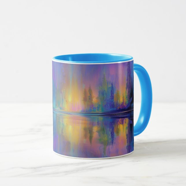 Caneca Whispering Woods, Mystical e Soothing, (Frente Esquerda)