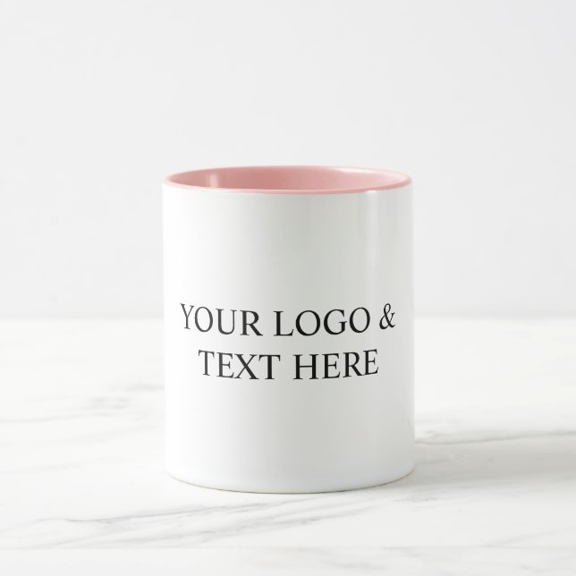 Caneca White Personalized – Your Logo & Text Here (Centro)