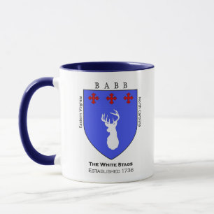 Caneca White Stags of E. Virginia/Carolina do Norte Babb