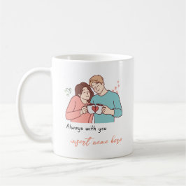 Caneca Wifey e Hubby, caneca Casal