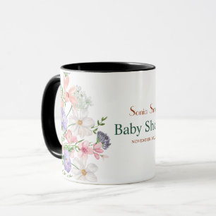 Caneca Wild Floral Chá de fraldas