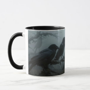 Caneca Wild Nature Crow-Raven Coffee Mug