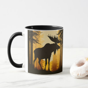Caneca Wilderness Forest Bull Moose Russo