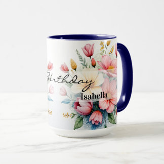 Caneca Wildflowers Beautiful Trendy Luxury Collection