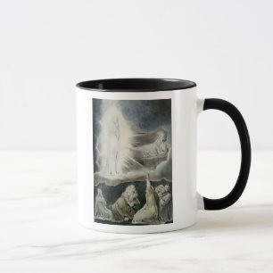 Caneca William Blake a visão de Eliphaz, 1825