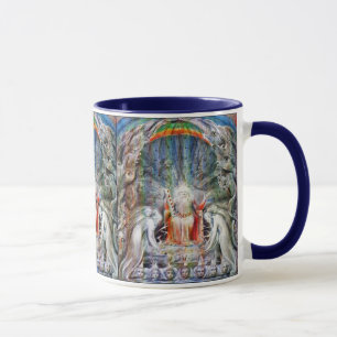 Caneca William Blake: Antes do trono divino
