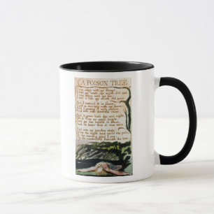 Caneca William Blake   uma árvore do veneno