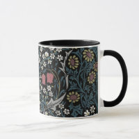 William Morris Blackthorn Floral Art Nouveau