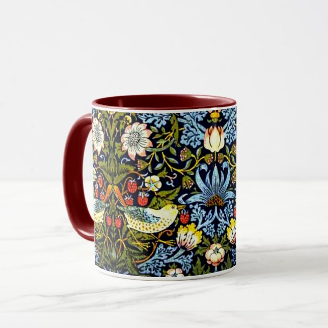 Caneca William Morris - Ladrão de Morango (Frente Esquerda)