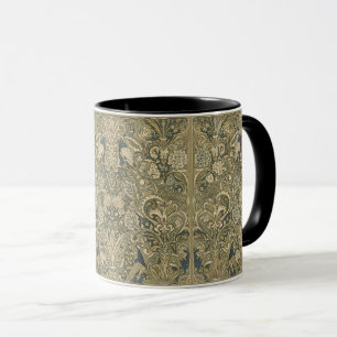 Caneca William Morris O Pavão Arte Nova Vintage