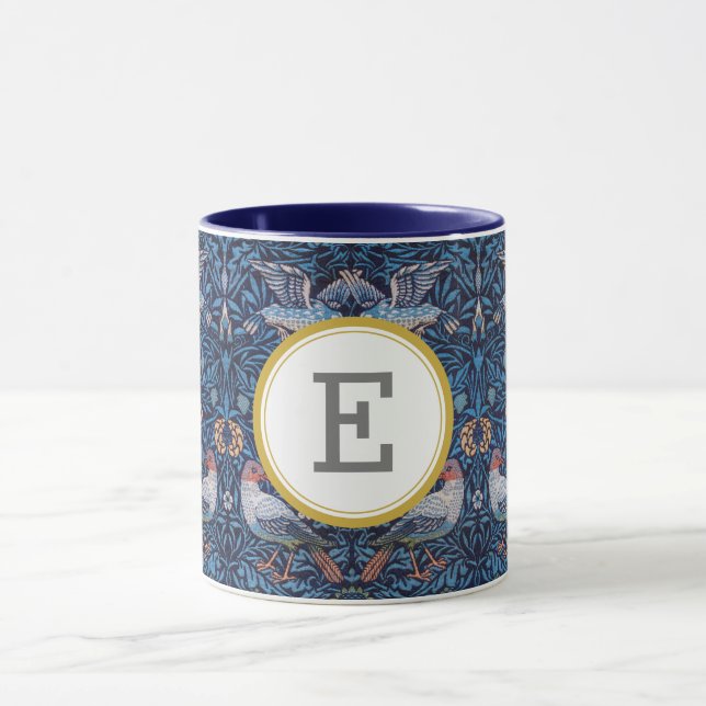 Caneca William Morris PERSONALIZADO INICIAL (Centro)
