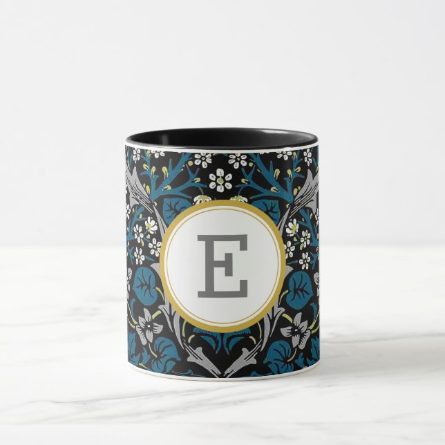 Caneca William Morris PERSONALIZADO INICIAL (Centro)