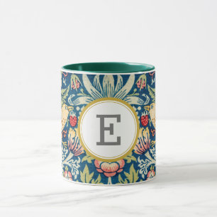Caneca William Morris PERSONALIZADO INICIAL