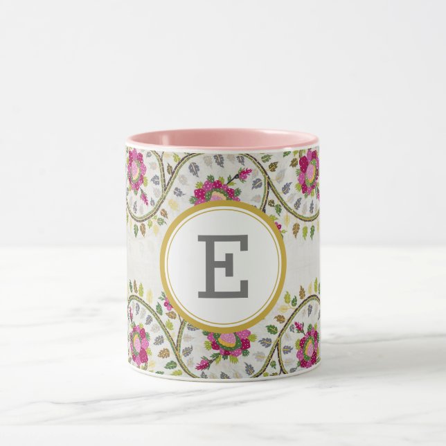 Caneca William Morris PERSONALIZADO INICIAL (Centro)