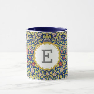 Caneca William Morris PERSONALIZADO INICIAL