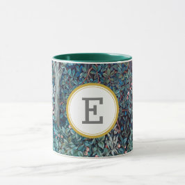 Caneca William Morris PERSONALIZADO INICIAL