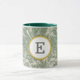 Caneca William Morris PERSONALIZADO INICIAL