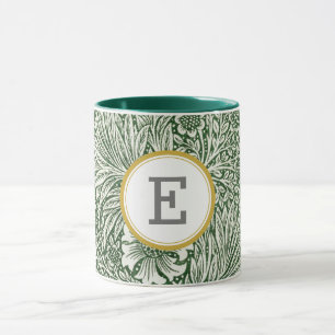 Caneca William Morris PERSONALIZADO INICIAL